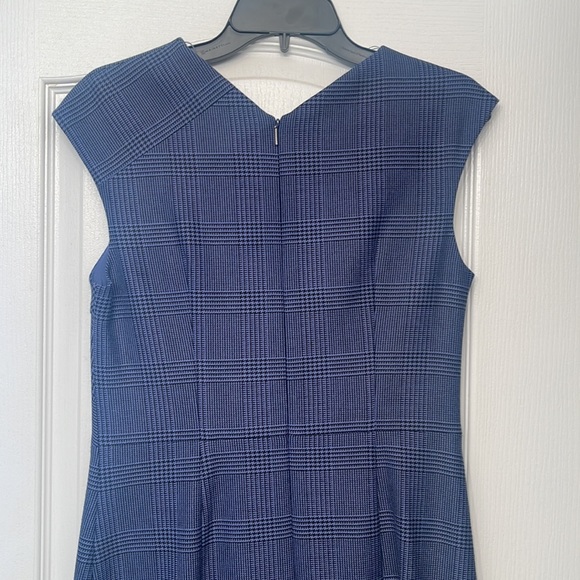 Boss Dechesta Plaid Seamed Sheath Dress - Brand New - Sz 6 - Picture 7 of 9
